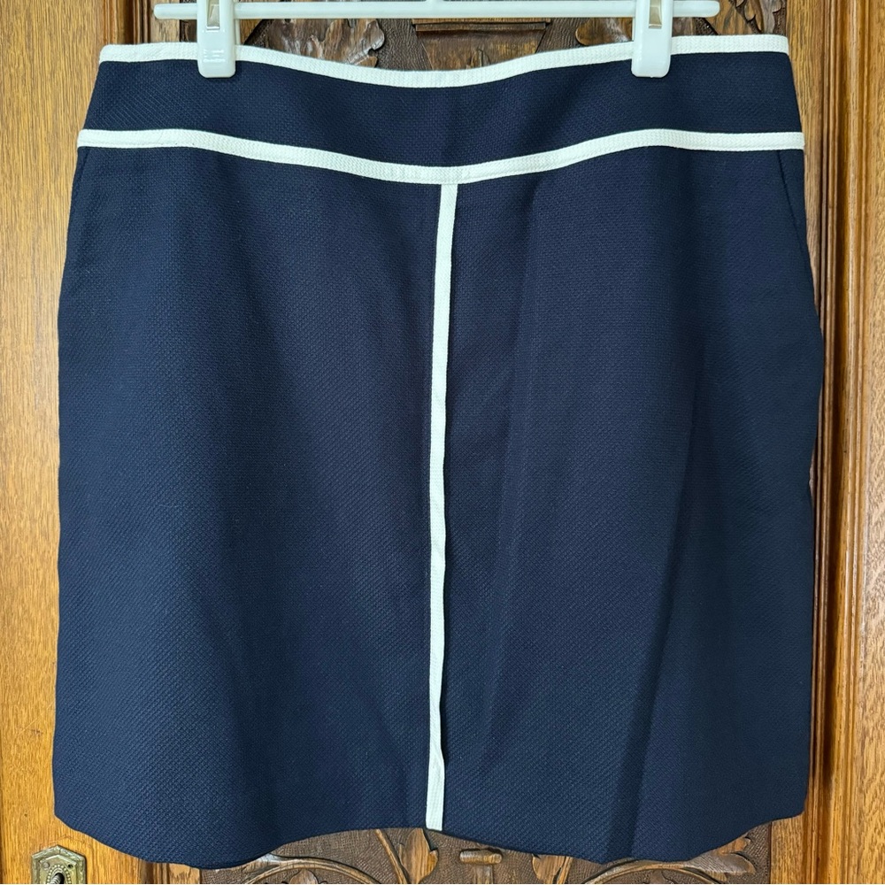 NWT Anne Taylor Navy Blue Skirt Size 12